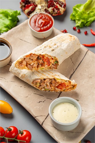 Шаурма микс куриная + свиная  — ГлавДонер